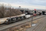 NS 6344 and 6335 work Enola Yard